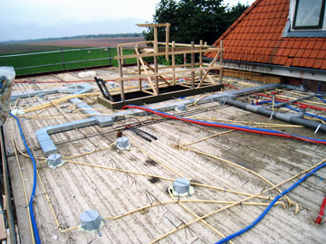 Stortbouw particulier woonhuis| Tension Elektrotechniek Hoofddorp Haarlemmermeer